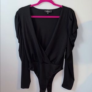 Lulus black bodysuit!